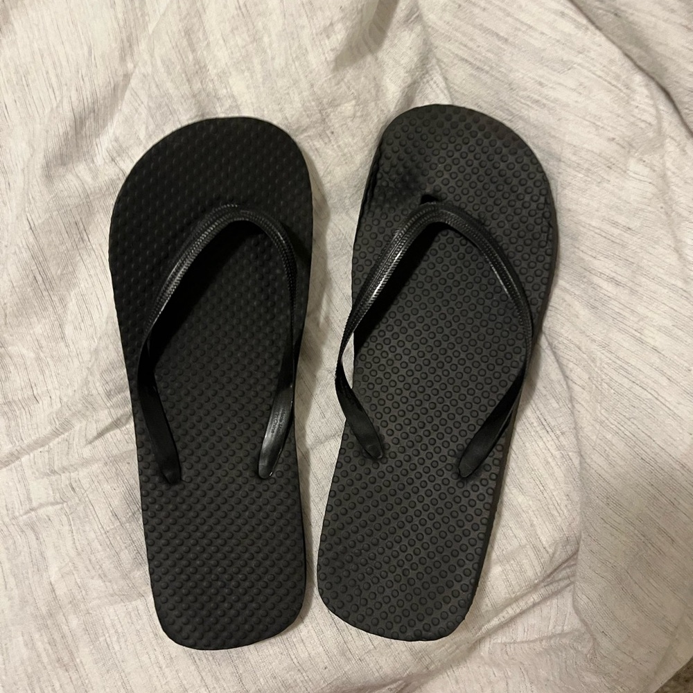 Worn flip flops from summer 2024